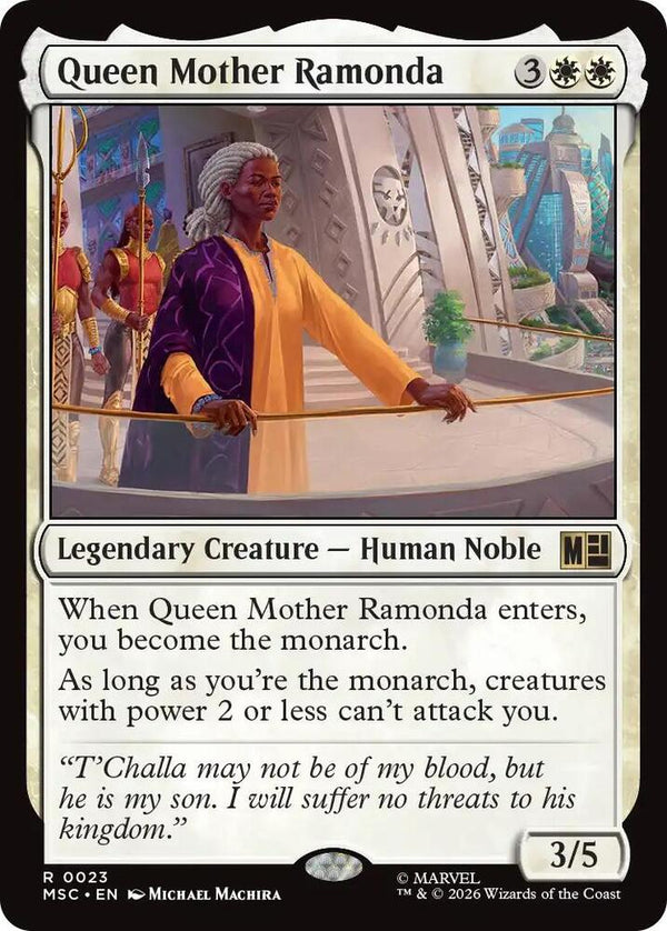Queen Mother Ramonda (23) [Marvel Super Heroes Commander]