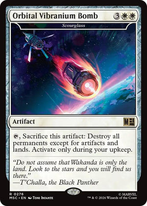 Orbital Vibranium Bomb - Scourglass (276) [Marvel Super Heroes Commander]