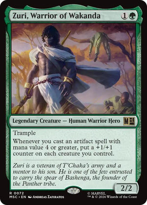 Zuri, Warrior of Wakanda (72) [Marvel Super Heroes Commander]