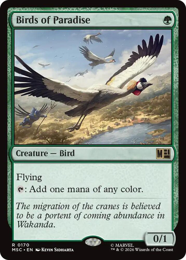 Birds of Paradise (170) [Marvel Super Heroes Commander]