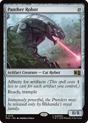 Panther Robot (113) [Marvel Super Heroes Commander]