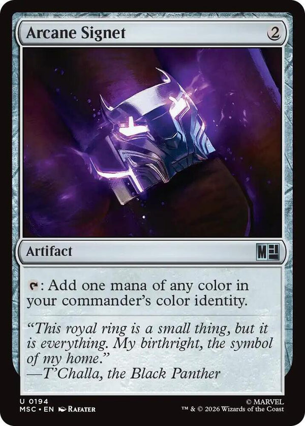 Arcane Signet (0194) [Marvel Super Heroes Commander]