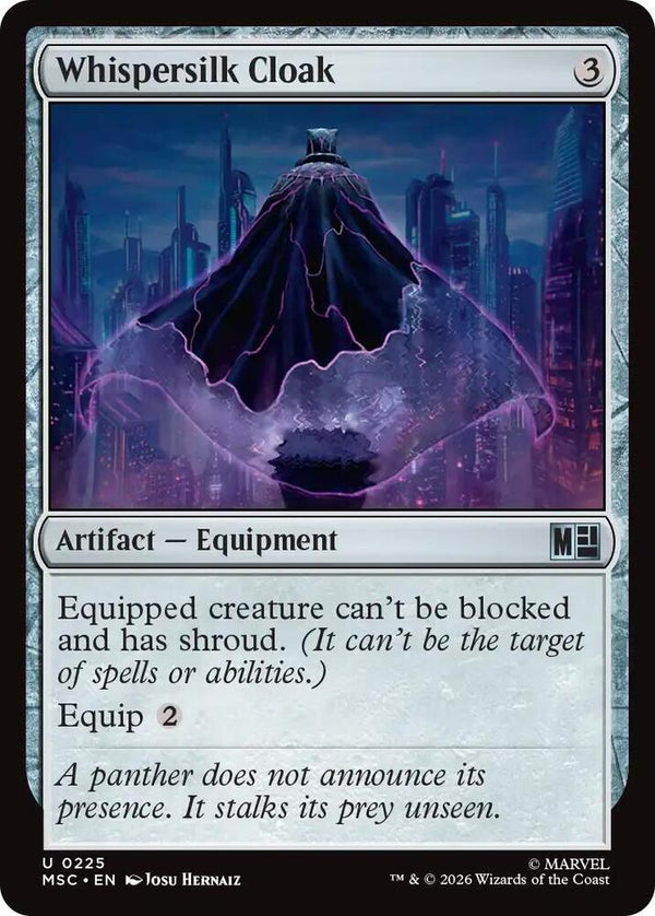 Whispersilk Cloak (225) [Marvel Super Heroes Commander]