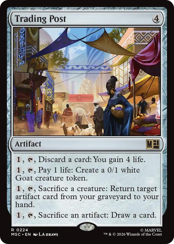 Trading Post (Surge Foil) (224) [Marvel Super Heroes Commander]
