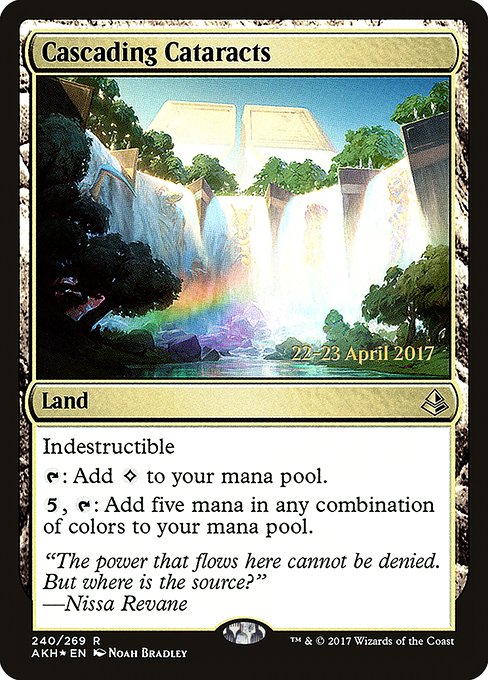 Cascading Cataracts (240s) [Amonkhet Promos]