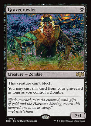 Gravecrawler (93) [Tarkir: Dragonstorm Commander]