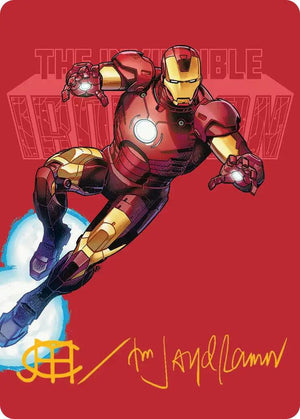 The Invincible Iron Man Art Card (Gold-Stamped Signature) (29) [Marvel Super Heroes Art Series]
