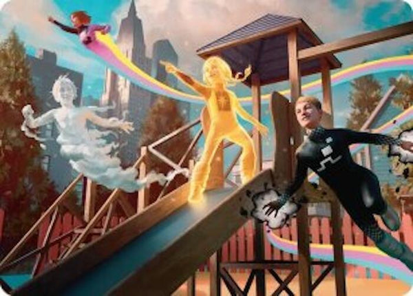 Power Pack Art Card (37) [Marvel Super Heroes Art Series]