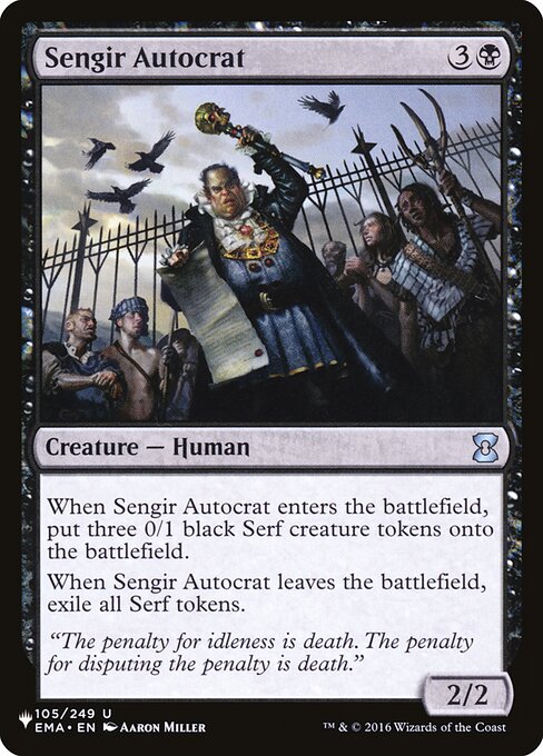Sengir Autocrat (EMA-105) [The List]