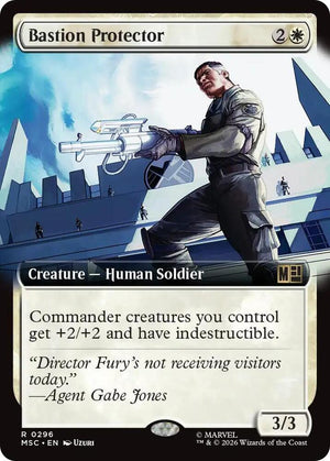 Bastion Protector (Extended Art) (296) [Marvel Super Heroes Commander]