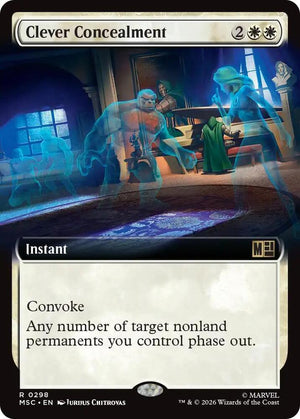Clever Concealment (Extended Art) (298) [Marvel Super Heroes Commander]