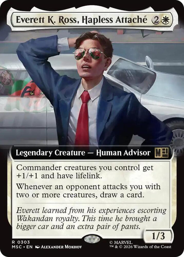 Everett K. Ross, Hapless Attache (Extended Art) (303) [Marvel Super Heroes Commander]