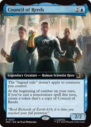 Council of Reeds (Extended Art) (327) [Marvel Super Heroes Commander]