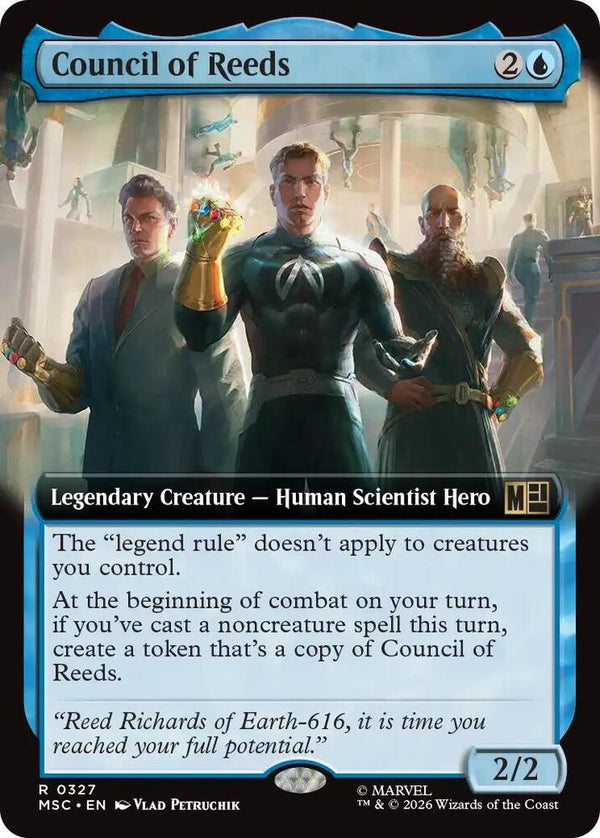 Council of Reeds (Extended Art) (327) [Marvel Super Heroes Commander]