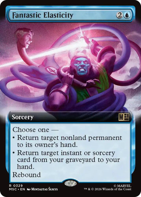 Fantastic Elasticity (Extended Art) (329) [Marvel Super Heroes Commander]