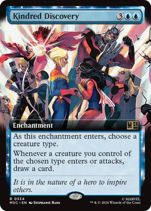Kindred Discovery (Extended Art) (334) [Marvel Super Heroes Commander]