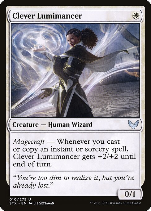 Clever Lumimancer (10) [Strixhaven: School of Mages]