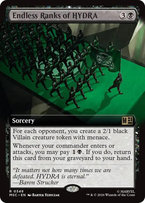 Endless Ranks of HYDRA (Extended Art) (348) [Marvel Super Heroes Commander]