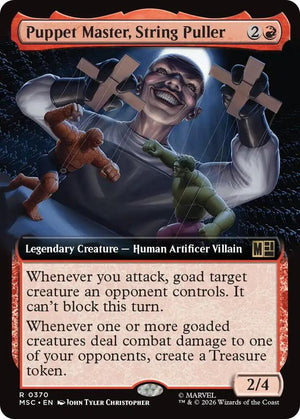 Puppet Master, String Puller (Extended Art) (370) [Marvel Super Heroes Commander]