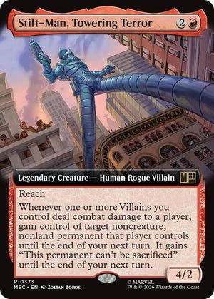 Stilt-Man, Towering Terror (Extended Art) (373) [Marvel Super Heroes Commander]
