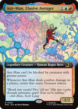 Ant-Man, Elusive Avenger (Extended Art) (390) [Marvel Super Heroes Commander]