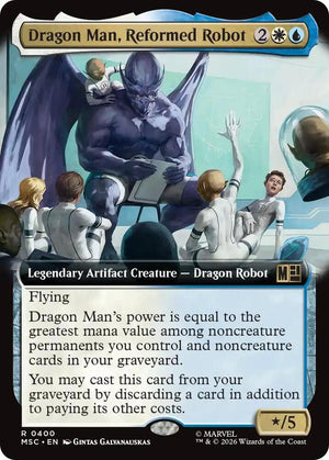 Dragon Man, Reformed Robot (Extended Art) (400) [Marvel Super Heroes Commander]