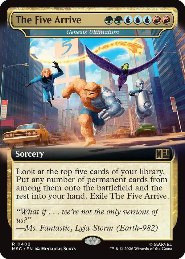 The Five Arrive - Genesis Ultimatum (Extended Art) (402) [Marvel Super Heroes Commander]