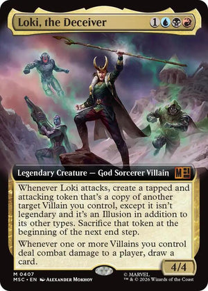 Loki, the Deceiver (Extended Art) (407) [Marvel Super Heroes Commander]
