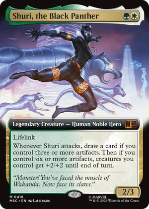 Shuri, the Black Panther (Extended Art) (416) [Marvel Super Heroes Commander]