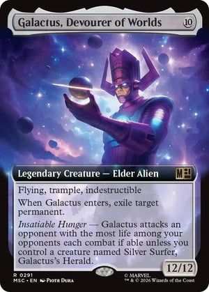 Galactus, Devourer of Worlds (Extended Art) (291) [Marvel Super Heroes Commander]
