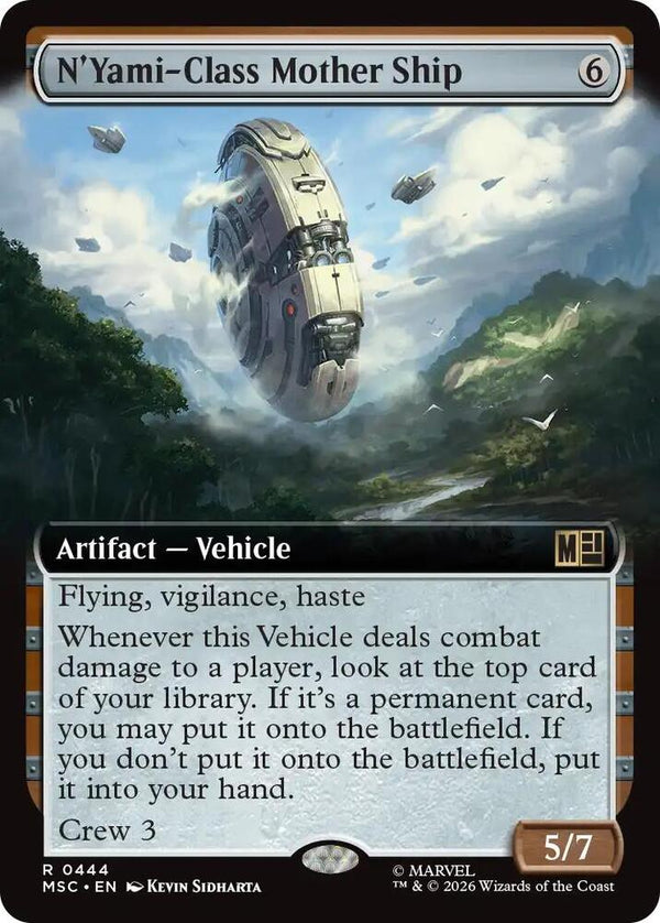 N'Yami-Class Mother Ship (Extended Art) (444) [Marvel Super Heroes Commander]