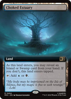 Choked Estuary (Extended Art) (464) [Marvel Super Heroes Commander]