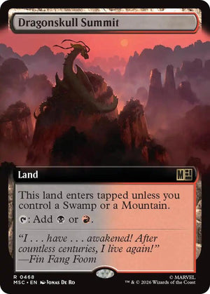 Dragonskull Summit (Extended Art) (468) [Marvel Super Heroes Commander]