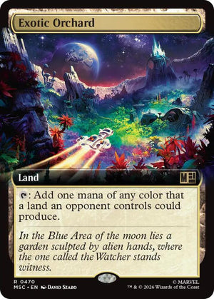 Exotic Orchard (Extended Art) (470) [Marvel Super Heroes Commander]