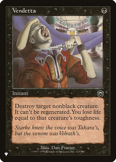 Vendetta (MMQ-170) [The List]