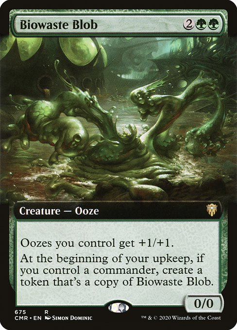 Biowaste Blob (675) [Commander Legends] [Extended Art]