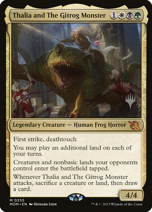 Thalia and The Gitrog Monster (255p) [March of the Machine Promos]