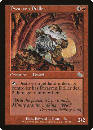 Dwarven Driller (85) [Judgment]