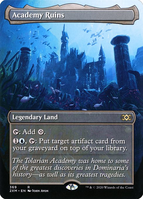 Academy Ruins (369) [Double Masters] [Borderless]