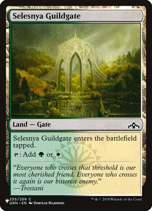 Selesnya Guildgate (GRN-255) [The List]