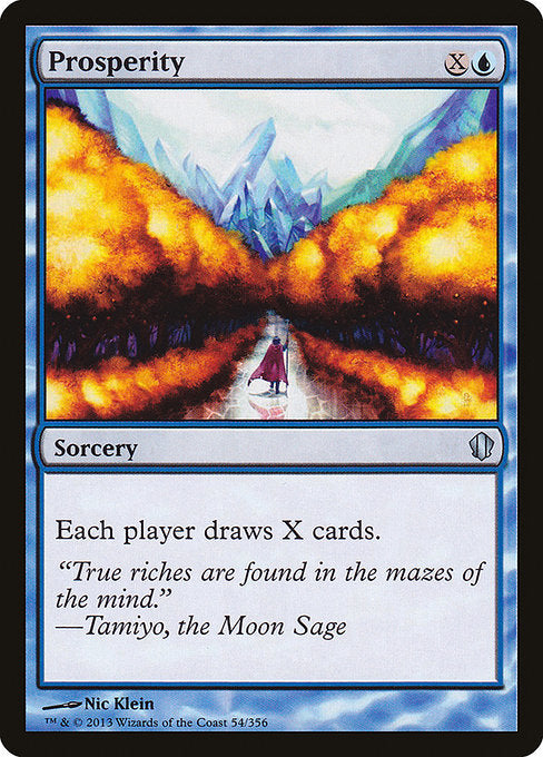 Prosperity (54) [Commander 2013]