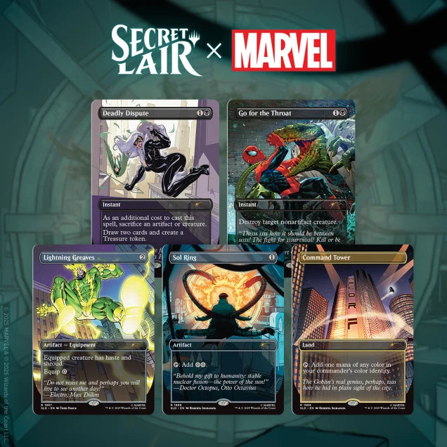 Secret Lair Marvel: Villainous Plots (Rainbow foil)