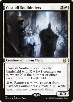 Custodi Soulbinders (82) [Crimson Vow Commander]
