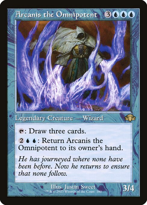 Arcanis the Omnipotent (280) [Dominaria Remastered]