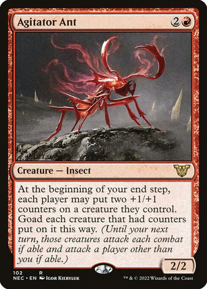 Agitator Ant (102) [Neon Dynasty Commander]