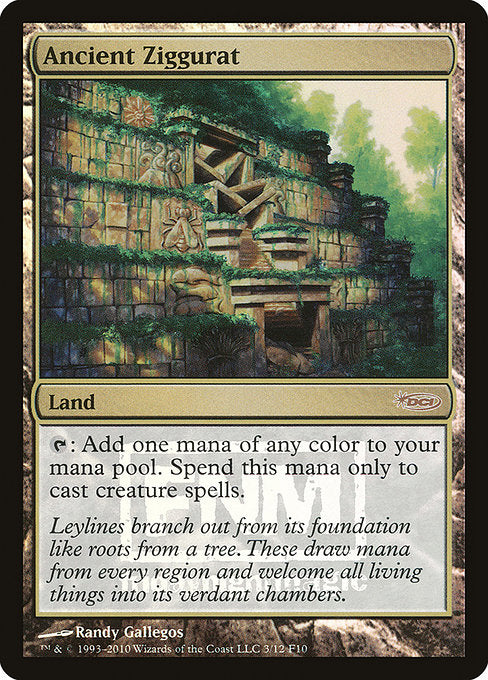 Ancient Ziggurat (3) [Friday Night Magic 2010]