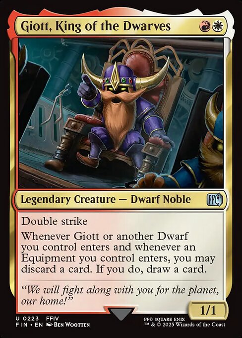 Giott, King of the Dwarves (223) [Final Fantasy]