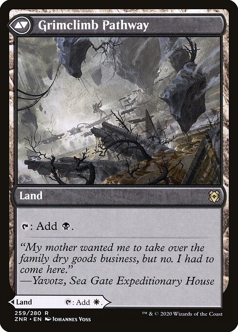 Brightclimb Pathway // Grimclimb Pathway (ZNR-259) [The List] Reverse