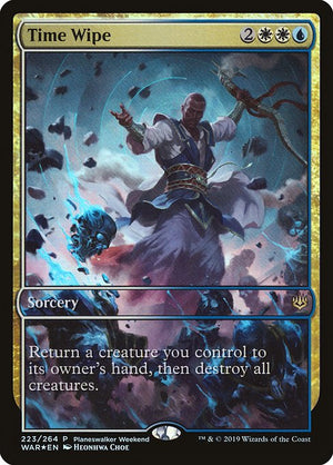 Time Wipe (223) [War of the Spark Promos]