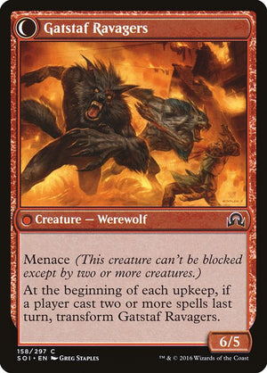 Gatstaf Arsonists // Gatstaf Ravagers (158) [Shadows over Innistrad] Reverse